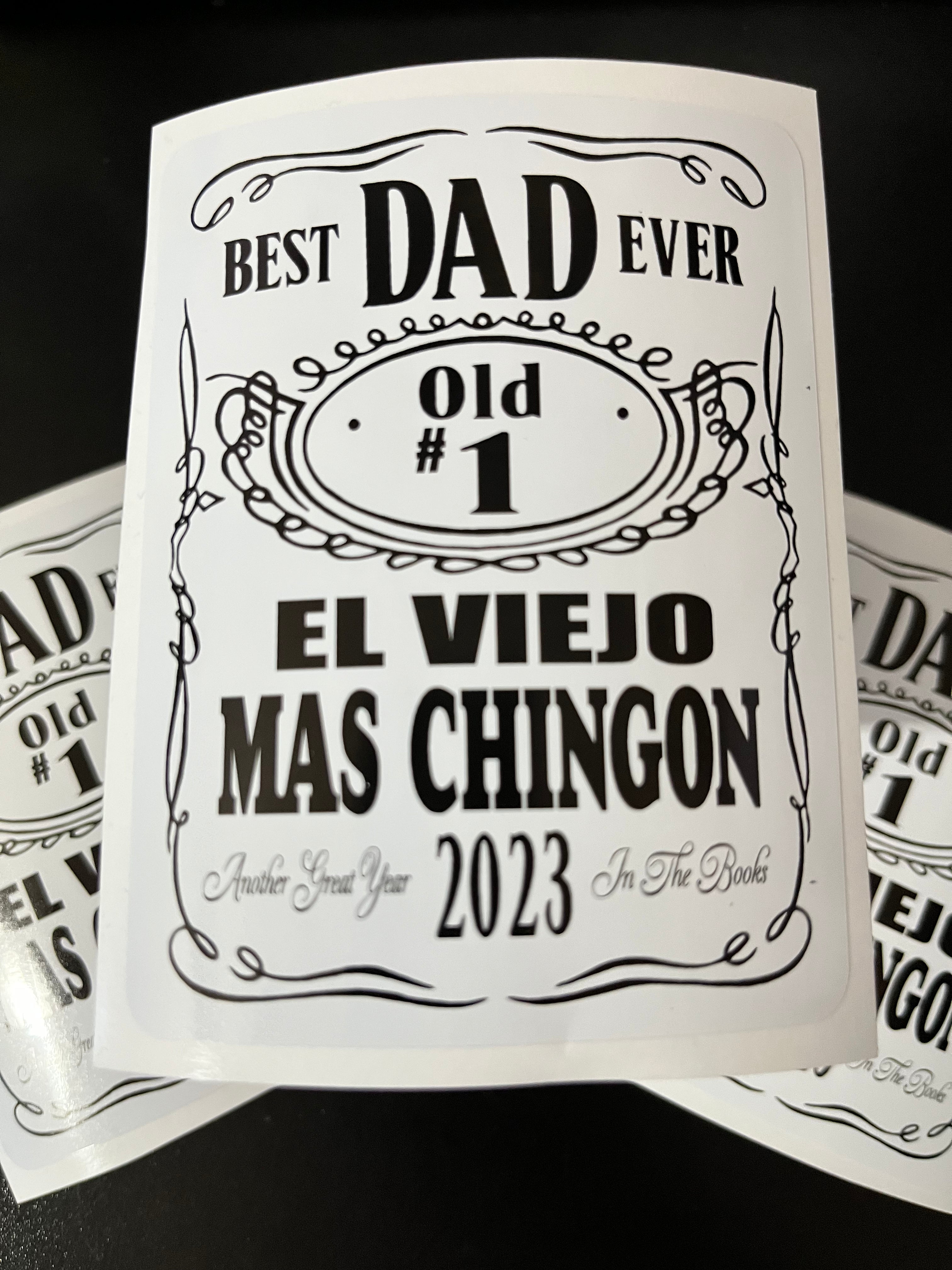 Mas Chingon- beer label